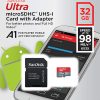 SanDisk 32GB Class 10 Micro SDHC 32 GB Memory Card with Adapter (SDSQUAR-032G-GN6MA) - Image 4