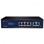 CP PLUS 6 Ports Switch with 4 Gigabit PoE Ports & 2 Gigabit Uplink Ports CP-DNW-GPU4G2-48